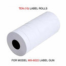 Etiquetas de Precio en Blanco para Tarjetas de Efectivo (10 ROLLO – MX-6602)