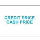 ETIQUETAS DE PRECIO DE CRÉDITO PRECIO EN EFECTIVO (9 ROLLOS – JUDO 22)