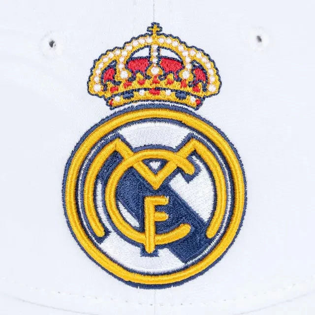 Gorra Blanco con Escudo Real Madrid - Producto Oficial