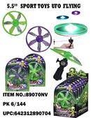 JUGUETES ILUMINAN EXHIBICIÓN DE UFO VOLADOR 6CT