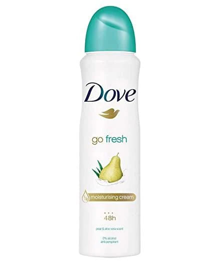 DOVE SPRAY 150ML GO FRESH PEAR & ALOE CS6  /  UOM C6