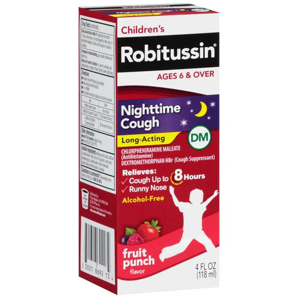 ROBITUSSIN CHILDREN'S NIGHTTIME COUGH 4 OZ PK3  /  UOM C12