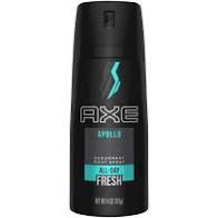 AXE BODY SPRAY APOLLO 150ml CS6  /  UOM C6