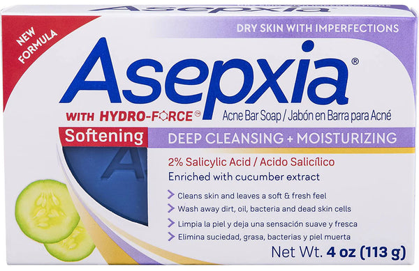 ASEPXIA CLEANSING BAR SOFTENIG 4OZ PK5  /  UOM C20