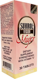 SUKROL VIGOR MUJER 30 TABL. PK4 / UOM C24