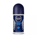 NIVEA DESODORANTE ROLL ON HOMBRES FRESH ACTIVE 50ml PK6  /  UOM C24