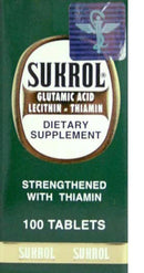 SUKROL CON TIAMINA 100 TABLETAS PK3  /  UOM C24