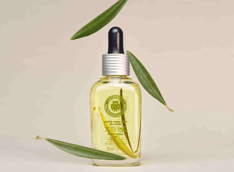 La Chinata Night Repairs Oil - Olive Oil Face oil for dry skin– Organic Face Oil For Women Anti aging -Facial Skin Care