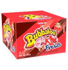 BUBBALOO GUM FRESA 50ct DISPLAY  /  UOM DSP