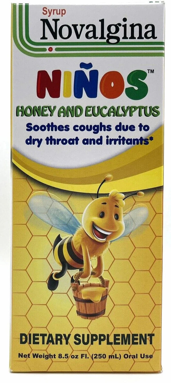 NOVALGINA CHILDREN HONEY Y EUCALYPTUS 8.5OZ PK3  /  UOM C25