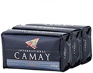 CAMAY BAR SOAP CHIC BLACK 125 G 3CT-PK6  /  UOM C24