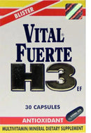 CÁPSULAS VITAL FUERTE H3 30CT-PK3 / UOM C24