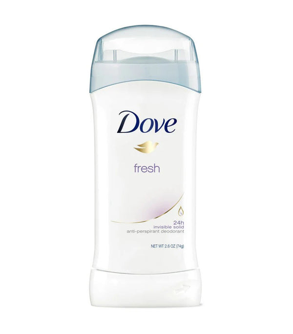 DOVE SOLID DEODORANT INVISIBLE FRESH 2.6 OZ PK6 / UOM12