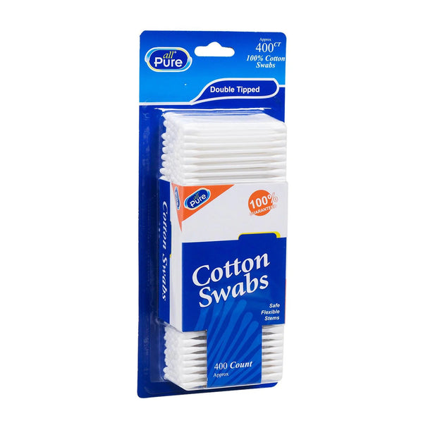 ALL PURE COTTON SWABS 400ct PK12  /  UOM M48