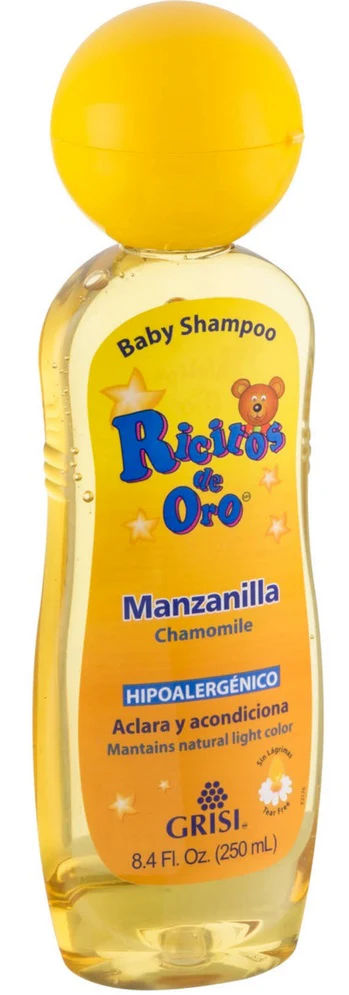 RICITOS DE ORO BABY SHAMPOO 8.45 FO PK6  /  UOM C24