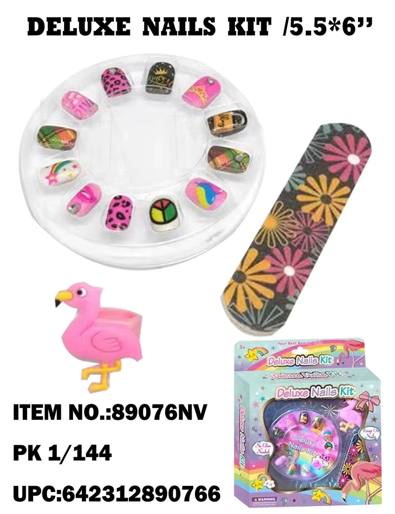 JUEGO DE KIT DE UÑAS DELUXE PARA NIÑOS C6 / UOM C6
