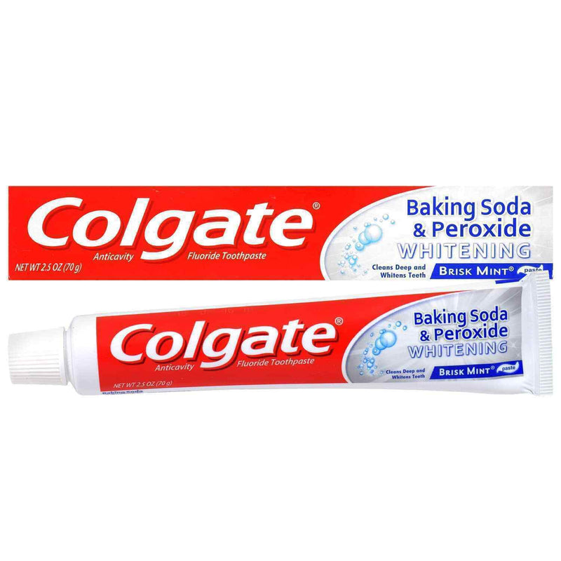 COLGATE TOOTHPASTE WHTNNG BKNG SODA & PRXD 2.5 OZ CS6  /  UOM C6