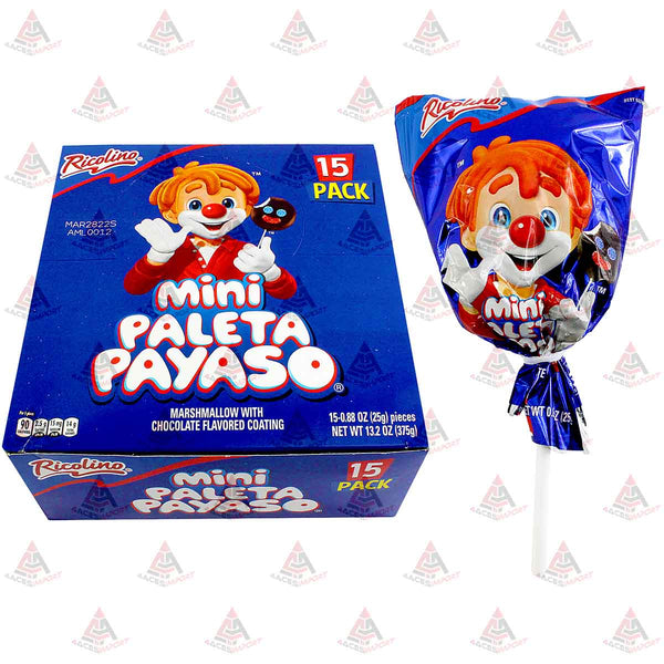 MINI PALETA PAYASO 15CT DISPLAY -PK3 /  UOM C12