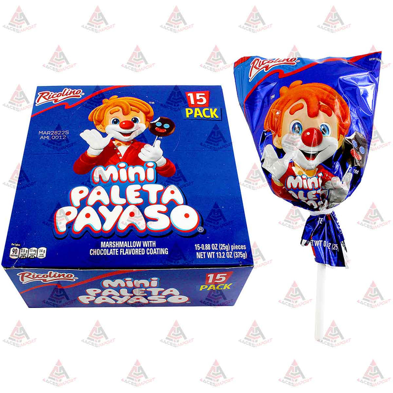 MINI PALETA PAYASO 15CT DISPLAY -PK3 /  UOM C12