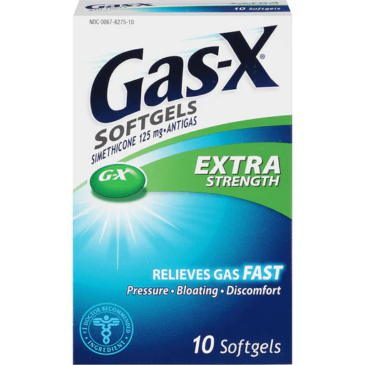 GAS-X ANTIGAS 10CT PK3  /  UOM C12