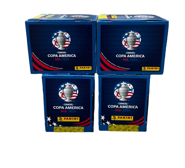 PANINI STICKER BOX COMBO 4 STICKER BOXES