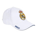 Gorra Blanco con Escudo Real Madrid - Producto Oficial