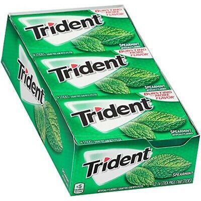 TRIDENT VALUE PACK 14'S * SPEARMINT * DISPLAY  /  UOM DSP