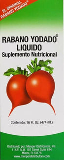 RABANO YODADO LÍQUIDO 16OZ PK3 / UOM C12