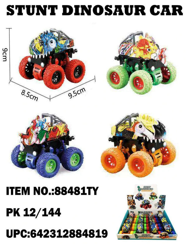 TOYS GRAFFITI STUNT CAR/DINO DISPLAY 12CT  /  UOM DSP