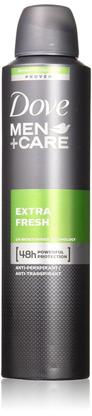 DOVE SPRAY 250ML HOMBRES EXTRA FRESCO PK6 / UOM C12