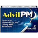 ADVIL PM 20 TABLETAS PK3  /  UOM C12