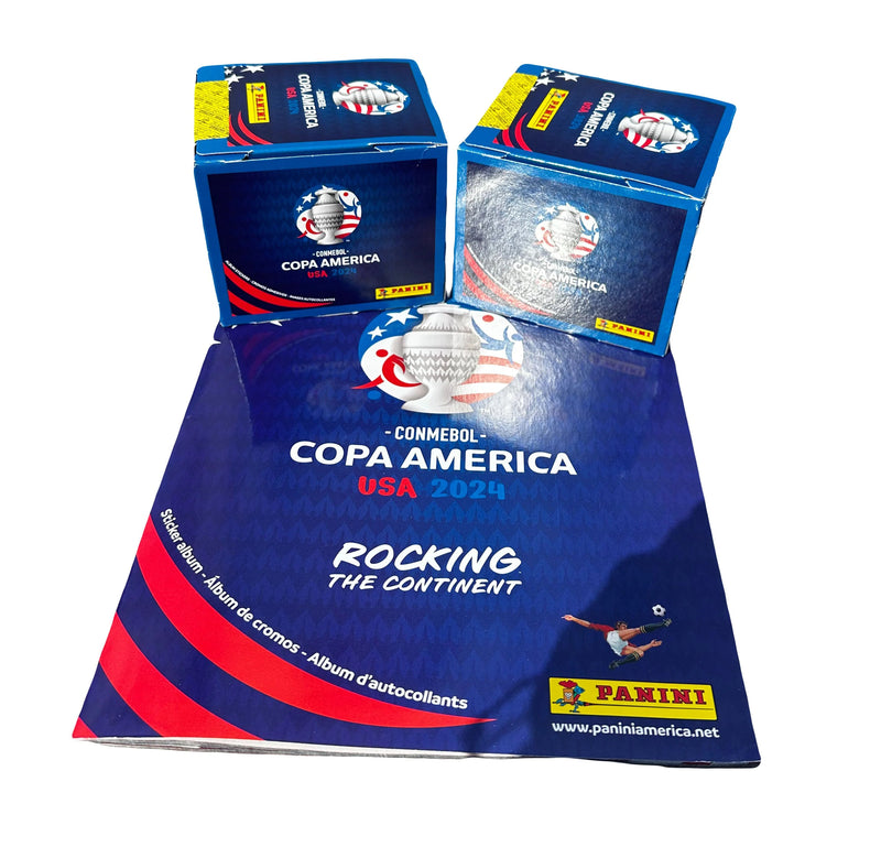 PANINI RETAIL DOUBLE KIT 1 ALBUM + 2 STICKER BOXES (100 STCKERS)