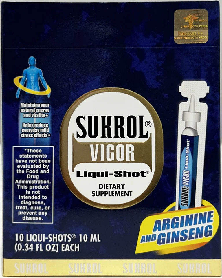 SUKROL AZUL VIGOR SHOT 10 VIALS PK3 / UOM C24