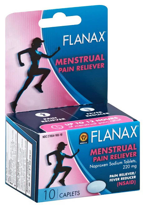 FLANAX MENSTRUAL CRAMP RELIEVER 10ct PK6  /  UOM C12