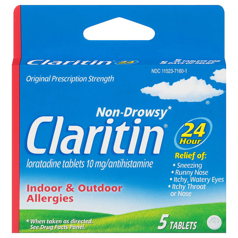 CLARITIN ALLERGY TABS 5 S PK3  /  UOM C12