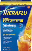 THERAFLU YELLOW MULTI-SYMPTOM SEVERE COLD HONEY LEMON 6 S PK3  /  UOM C12