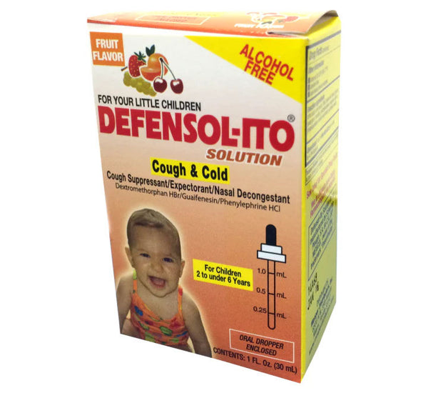 DEFENSOL-ITO DROPS 1OZ PK4  /  UOM C32