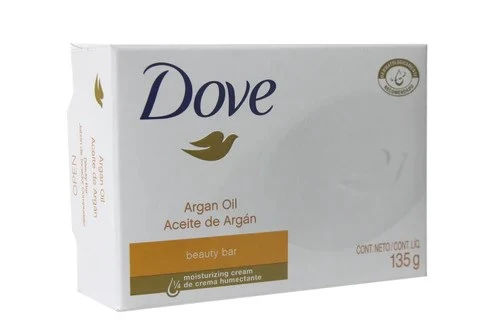 DOVE BAR SOAP 135gr CREAM ARGAN OIL PK12 / UOM C48