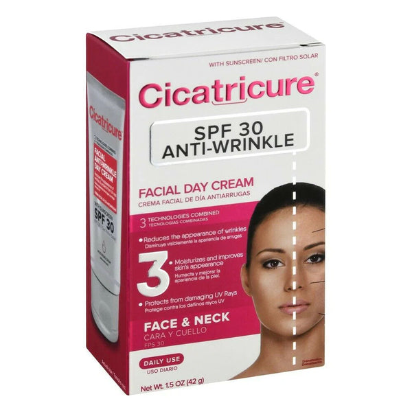 CICATRICURE ADVANCE CREAM  WITH SPF30 1.5OZ PK3  /  UOM C12