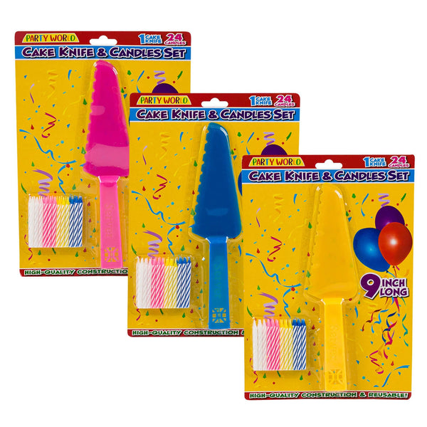 BIRTHDAY CANDLE 25 CT SET PK12 / UOM 36