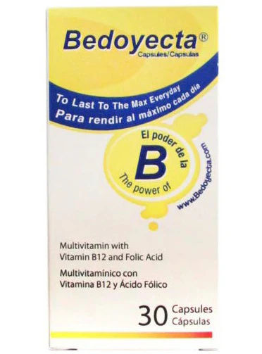 BEDOYECTA CAPSULES 30-CT PK3  /  UOM C24