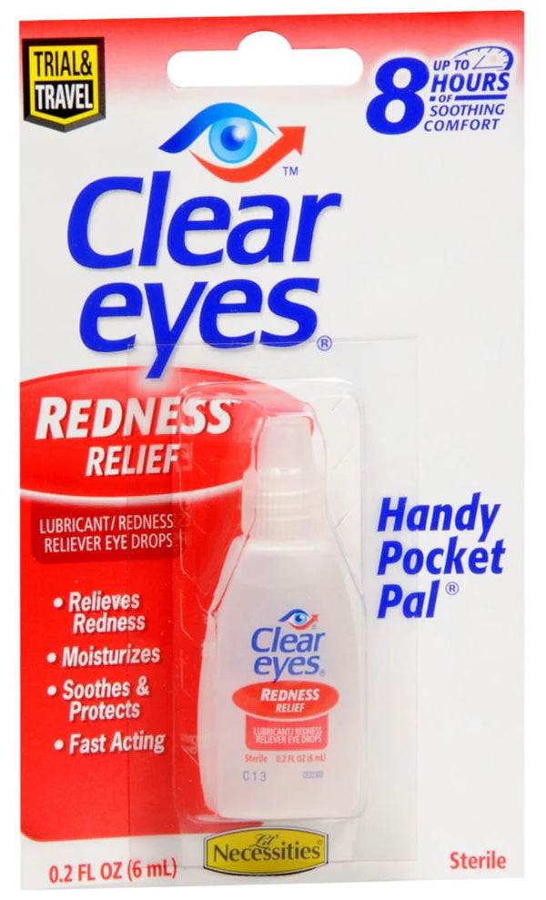 CLEAR EYES REDNESS 0.2 OZ. PK6  /  UOM C12