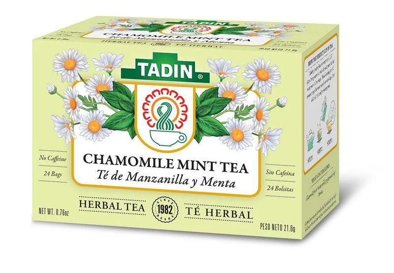 TADIN TEA MANZANILLA/MENTA 24CT PK6  /  UOM M144