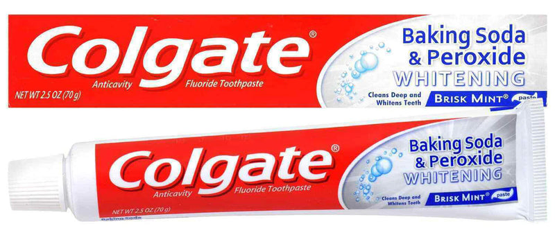 COLGATE TOOTHPASTE WHTNNG BKNG SODA & PRXD 2.5 OZ CS6  /  UOM C6