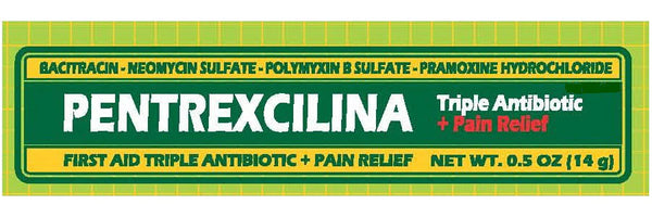 OPMX PENTREXCILINA TRIPLE ANTIBIOTIC OINTMENT .5OZ PK3  /  UOM C12