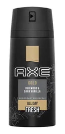 AXE BODY SPRAY GOLD 150ML CS6  /  UOM C6