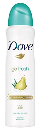 DOVE SPRAY 150ML GO FRESH PERA & ALOE CS6  /  UOM C6