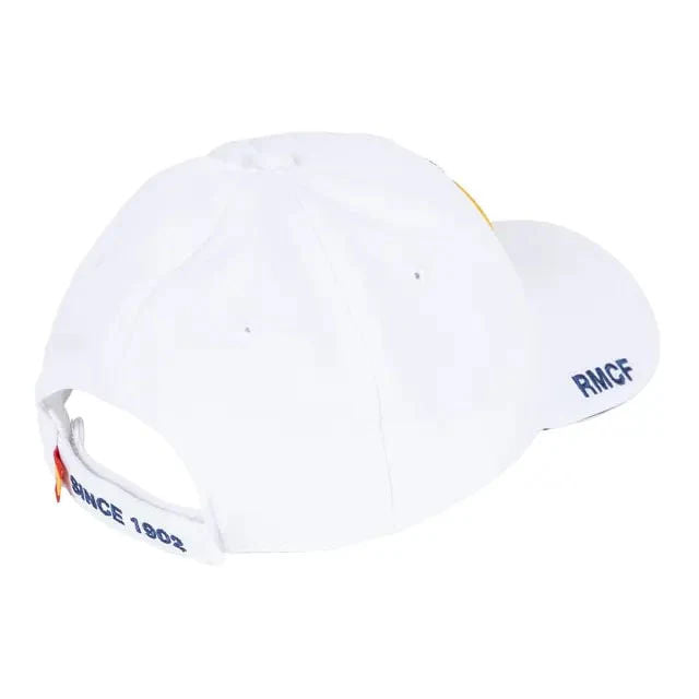 Gorra Blanco con Escudo Real Madrid - Producto Oficial