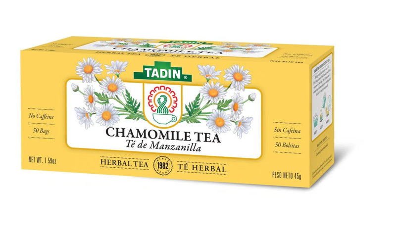 TADIN TÉ MANZANILLA 50CT PK6  /  UOM M72