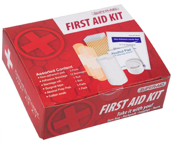 SUPERAID FIRST AID KIT 21pc PK6  /  UOM M144